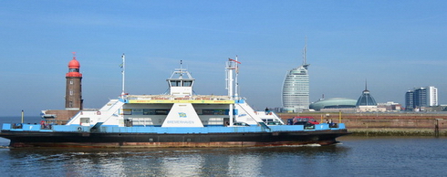 Bremerhaven Weserfähre, Foto: Karin Kaden